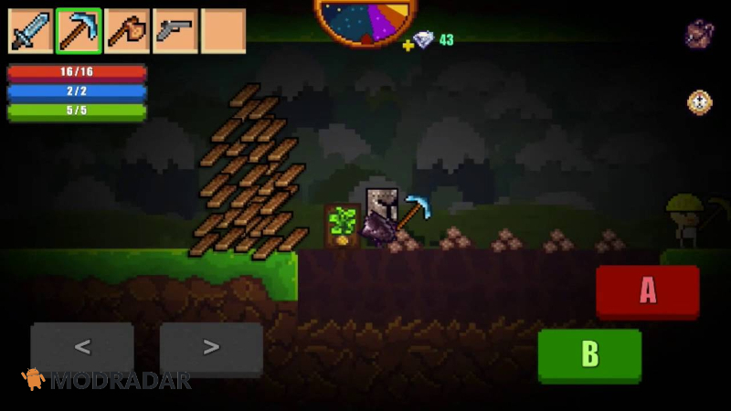 Pixel Survival Game 2 mod 1.9990 với Kim cương không giới hạn