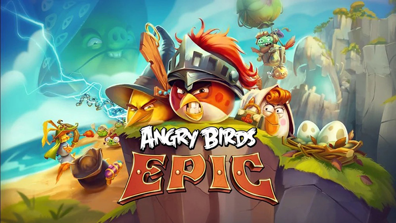 game angry birds epic rpg mod apk