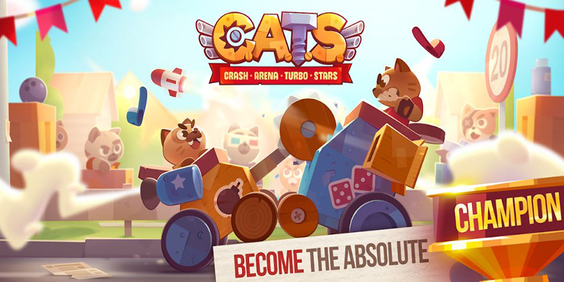 game cats crash arena turbo stars mod apk