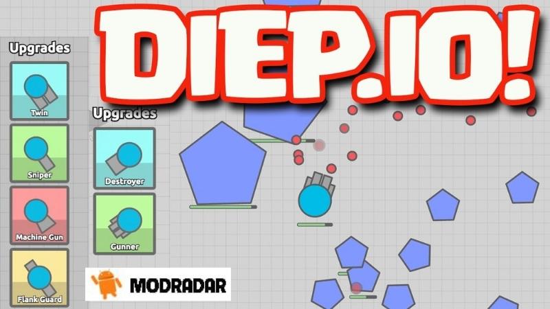 Download Diep.io MOD + APK v2.0.1 (Unlimited Skill Points) For Android