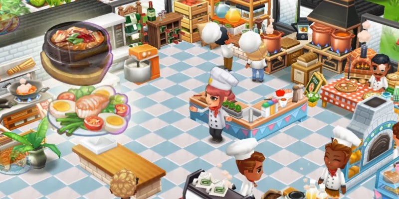 food street in game graphics