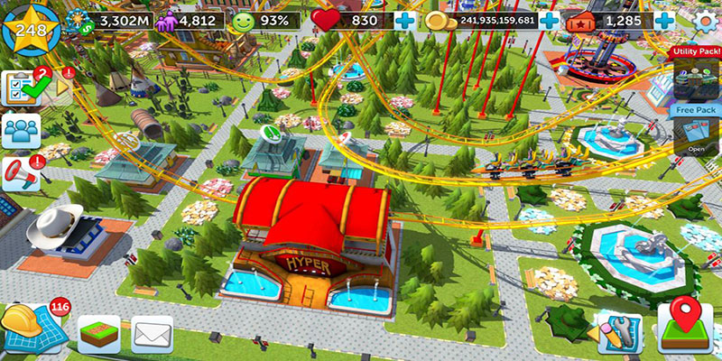 rollercoaster tycoon touch mod