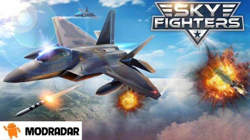 Sky Fighters 3D mod + apk 2.2 (Vô Hạn Tiền, Xếp Hạng Cao)