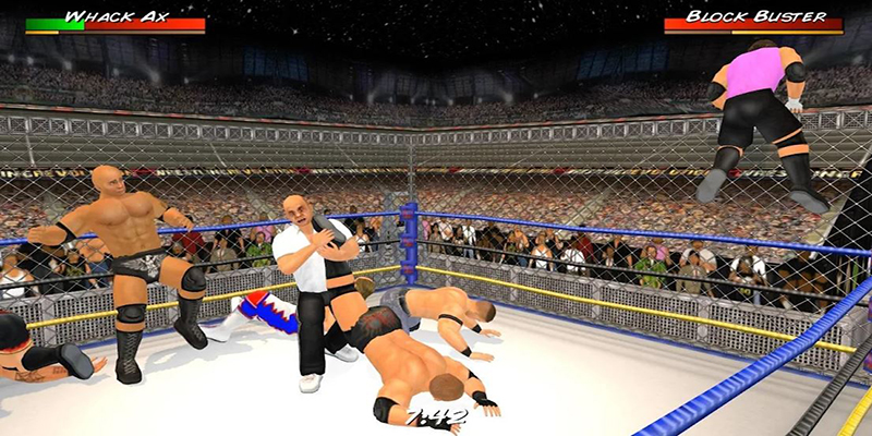 game wrestling revolution 3d mod apk